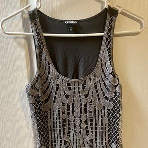 Express glittery tank
